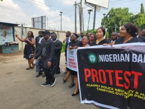 Falana, other lawyers protest
