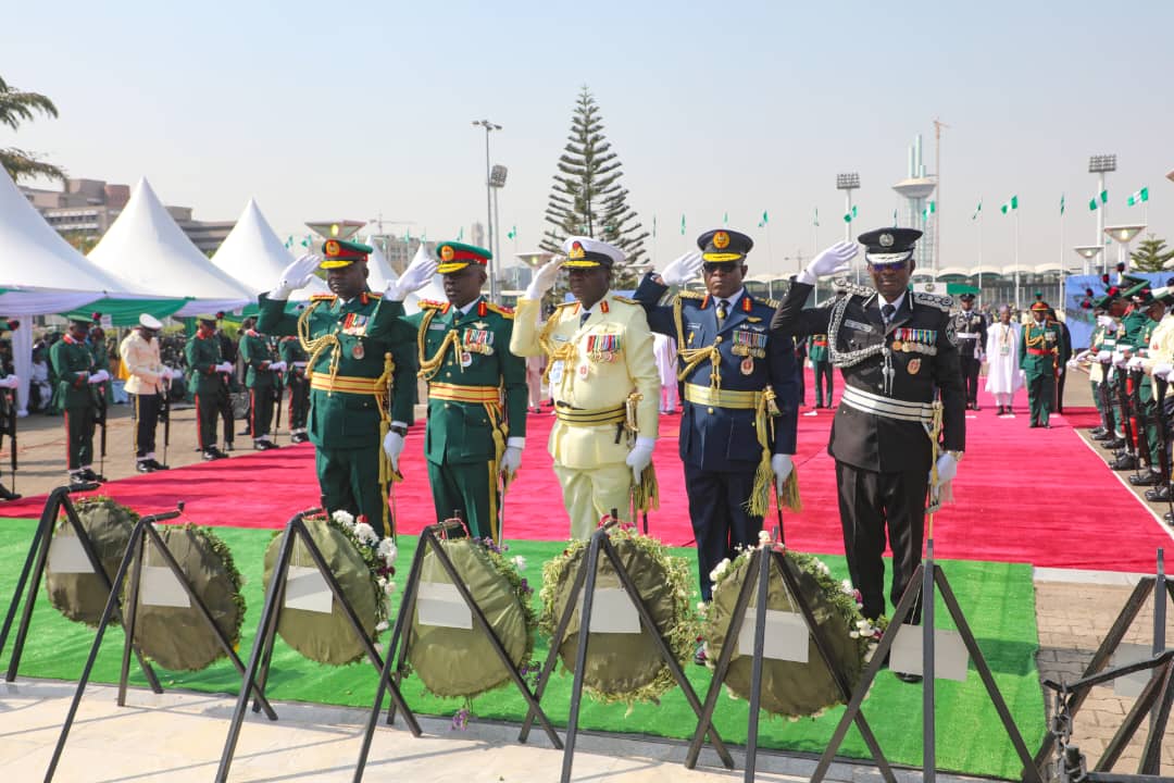 Armed Forces Remembrance Day: Tinubu, Akpabio, others honour fallen heroes (Photos) 4 20240115 134644