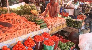 Inflation and food price in the market