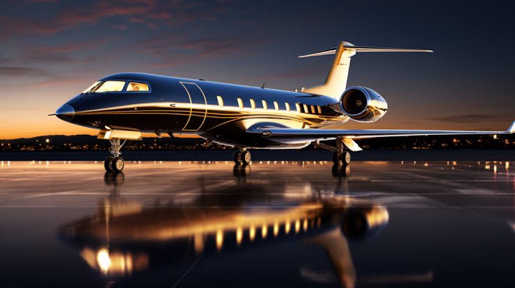 A private jet