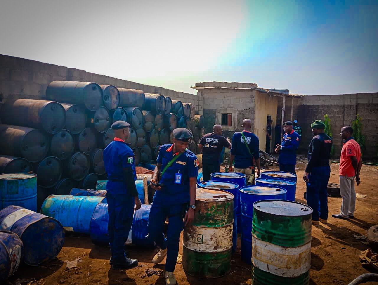 NSCDC oil refinery