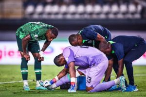 Super Eagles goalkeeper, Stanley Nwabali