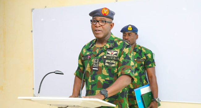 Chief of Air Staff (CAS), Air Marshal Hasan Abubakar,