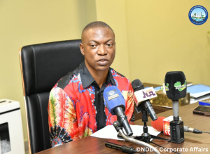 Director, Project Monitoring and Supervision, PMS, Engr. Nelson Onwo, in an interview with newsmen at the NDDC Headquarters in Port-hacourt