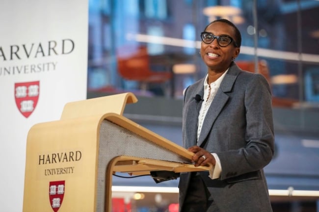 Harvard University's President, Claudine Gay