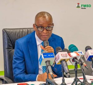 Minister of Sports Development, Senator John Owan Enoh