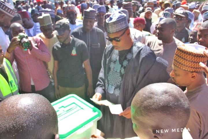 Zulum expresses satisfaction with LG polls in Borno 3 Zulum votes in Mafa LGA of Borno