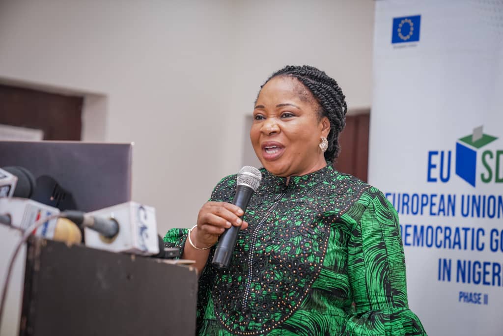 Director of Voter Education and Publicity of the Commission, Mrs. Mary Nkem