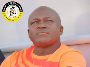 Head Coach of Solutions FC, Awka, Uche Okagbue