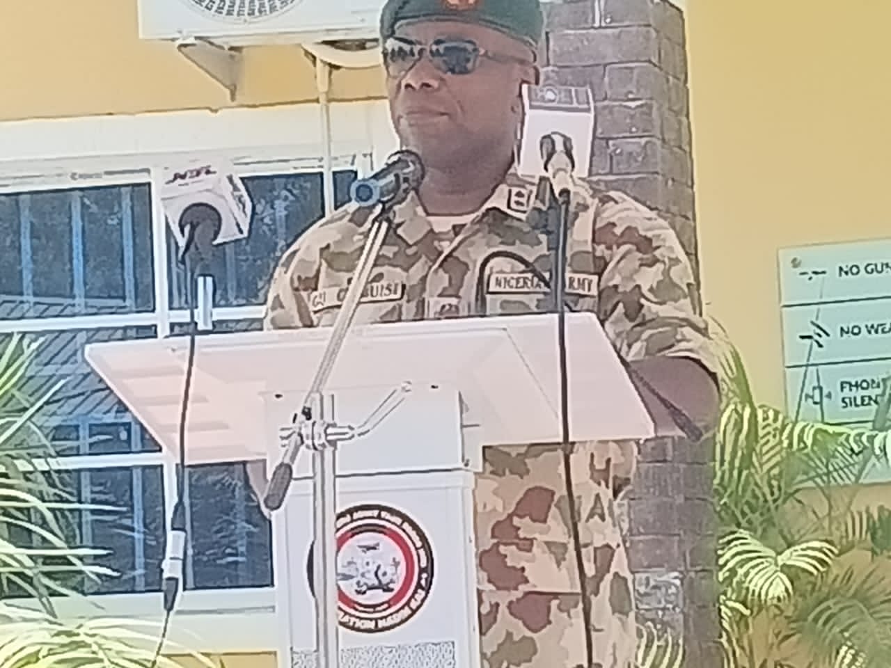 Gen. Shuibu takes over as new Theater Commander Operation Hadin Kai North East 4 IMG 20240130 WA0049