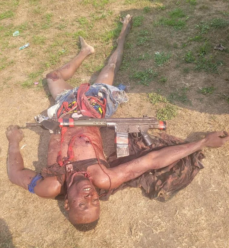 Notorious Greenlanders cult leader Silas Oderereke shot to death by Police officers in Ahoada West in Rivers