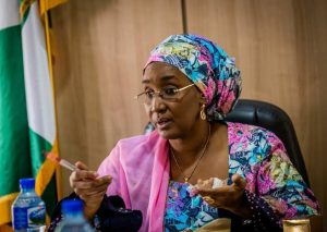 Former Minister of Humanitarian Affairs, Disaster Management, and Social Development, Sadiya Umar-Farouk