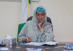 Former Minister of Humanitarian Affairs, Disaster Management, and Social Development, Sadiya Umar-Farouk