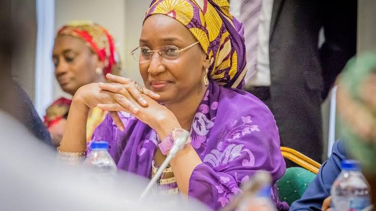 Former Minister of Humanitarian Affairs, Disaster Management, and Social Development, Sadiya Umar-Farouk
