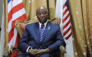 Liberian President, Joseph Boakai