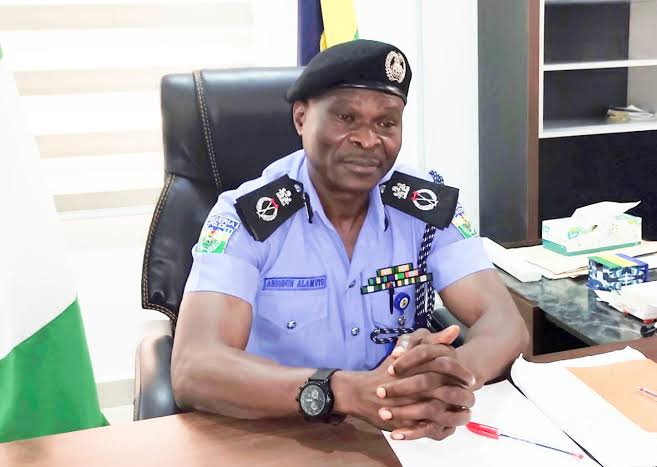 Commissioner of Police (CP) in Ogun, Mr Abiodun Alamutu,