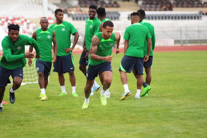 Super Eagles players