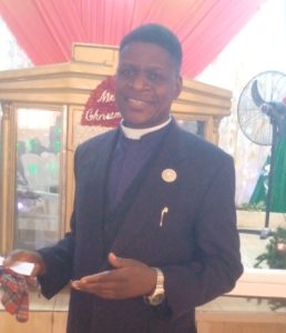 Rev Micheal Adaji Olobo of CEFN Church, Sokoto Missionary Zone.