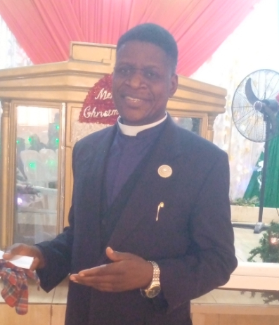 Rev Micheal Adaji Olobo of CEFN Church, Sokoto Missionary Zone.