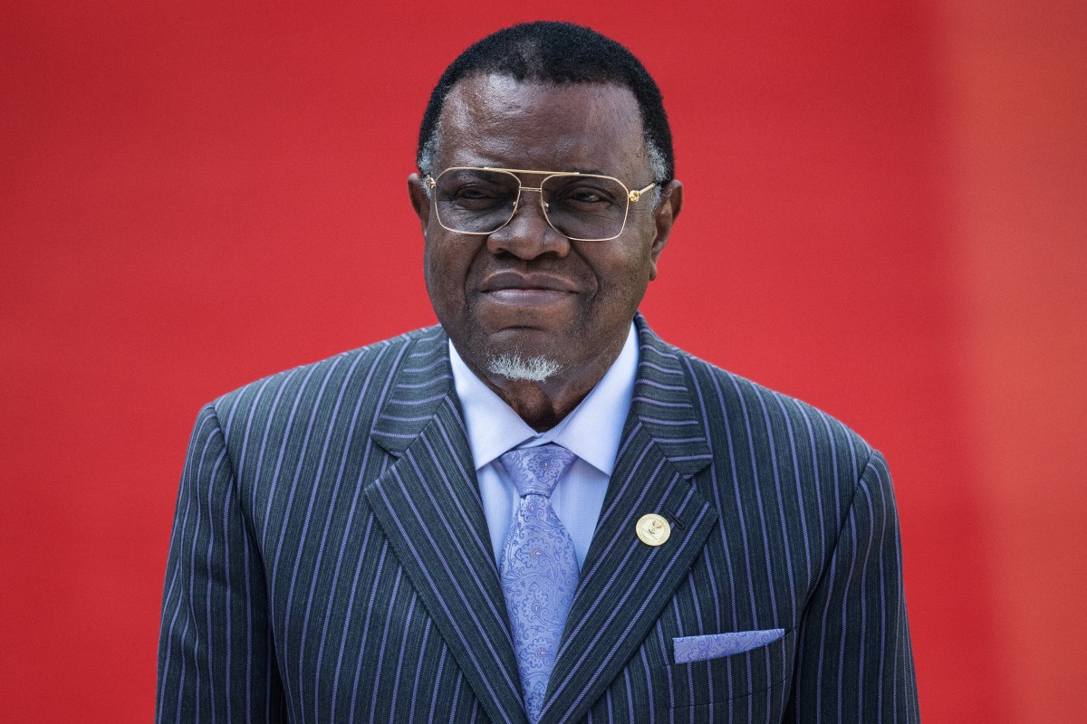 Namibia’s President, Hage Geingob