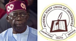 President Bola Tinubu and ASUU
