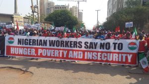 NLC protesters
