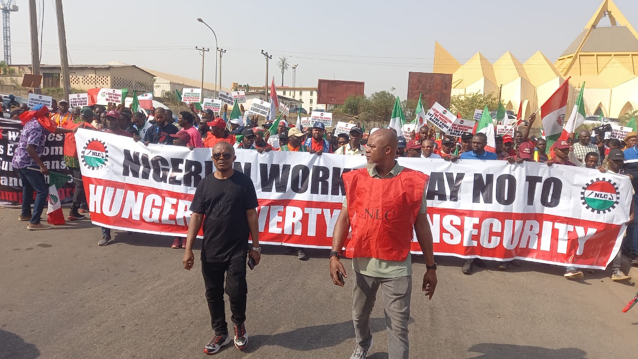 NLC protesters