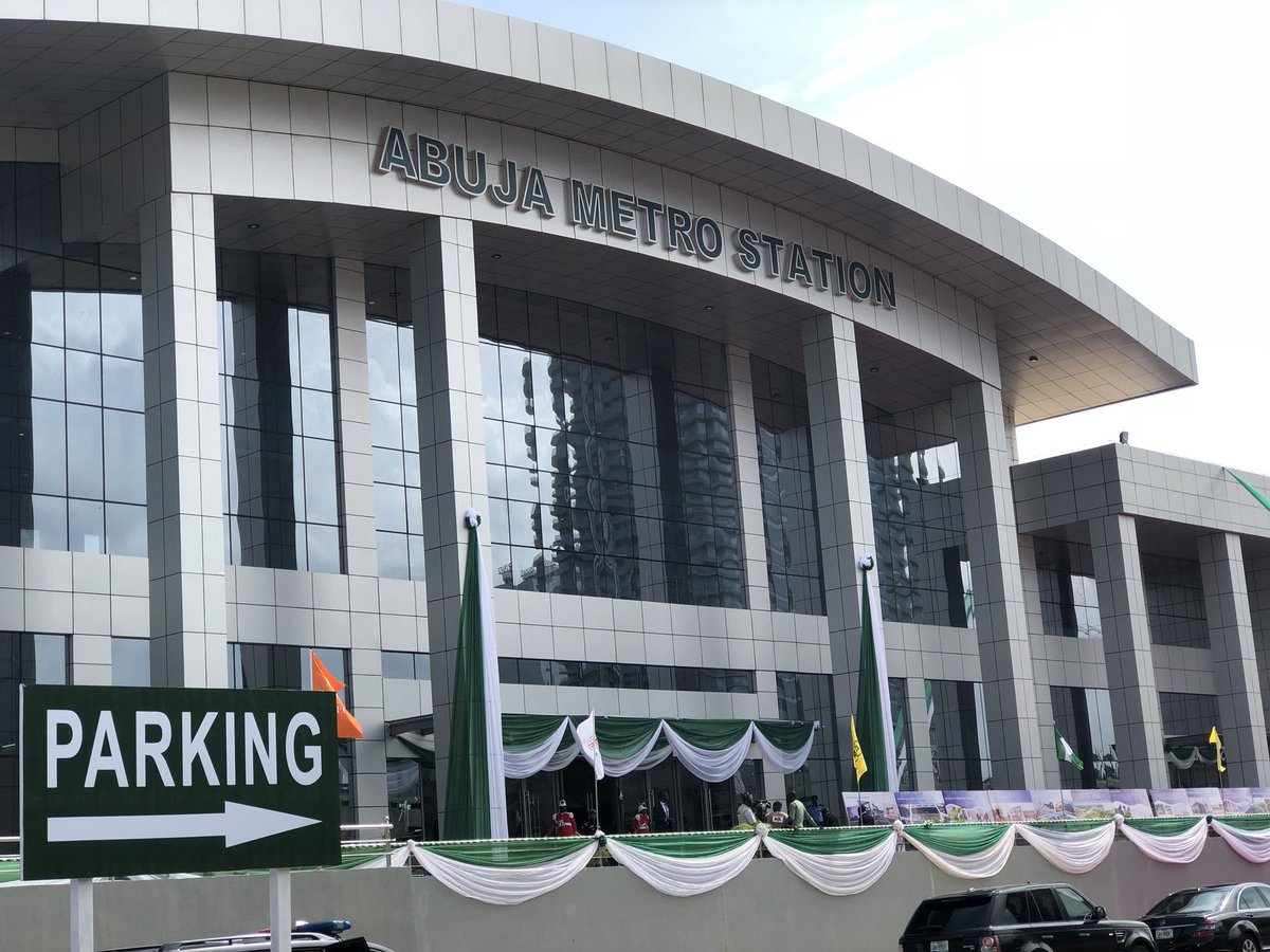 Abuja metro station