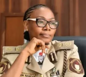 Comptroller-General of the Nigeria Immigration Service (NIS), DCG Kemi Nandap