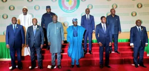 ECOWAS leaders in Abuja