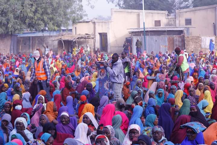 Zulum disburses N100m, wrappers to 20,000 IDPs in Gamboru Ngala 4 IMG 20240206 WA0015