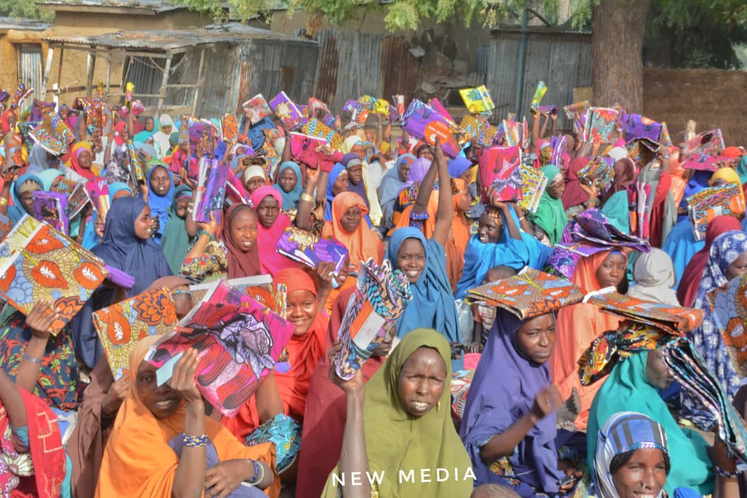 Zulum disburses N100m, wrappers to 20,000 IDPs in Gamboru Ngala 3 IMG 20240206 WA0026