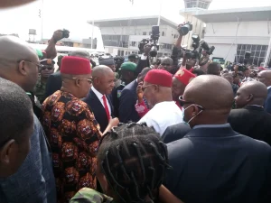 VP Shettima arrives Enugu for project inauguration