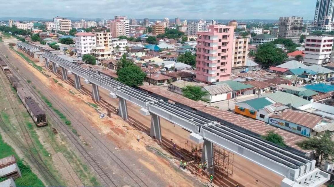 Standard guage railway in Tanzania