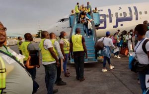 Nigerian returnees from Libya