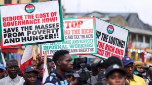 NLC protesters