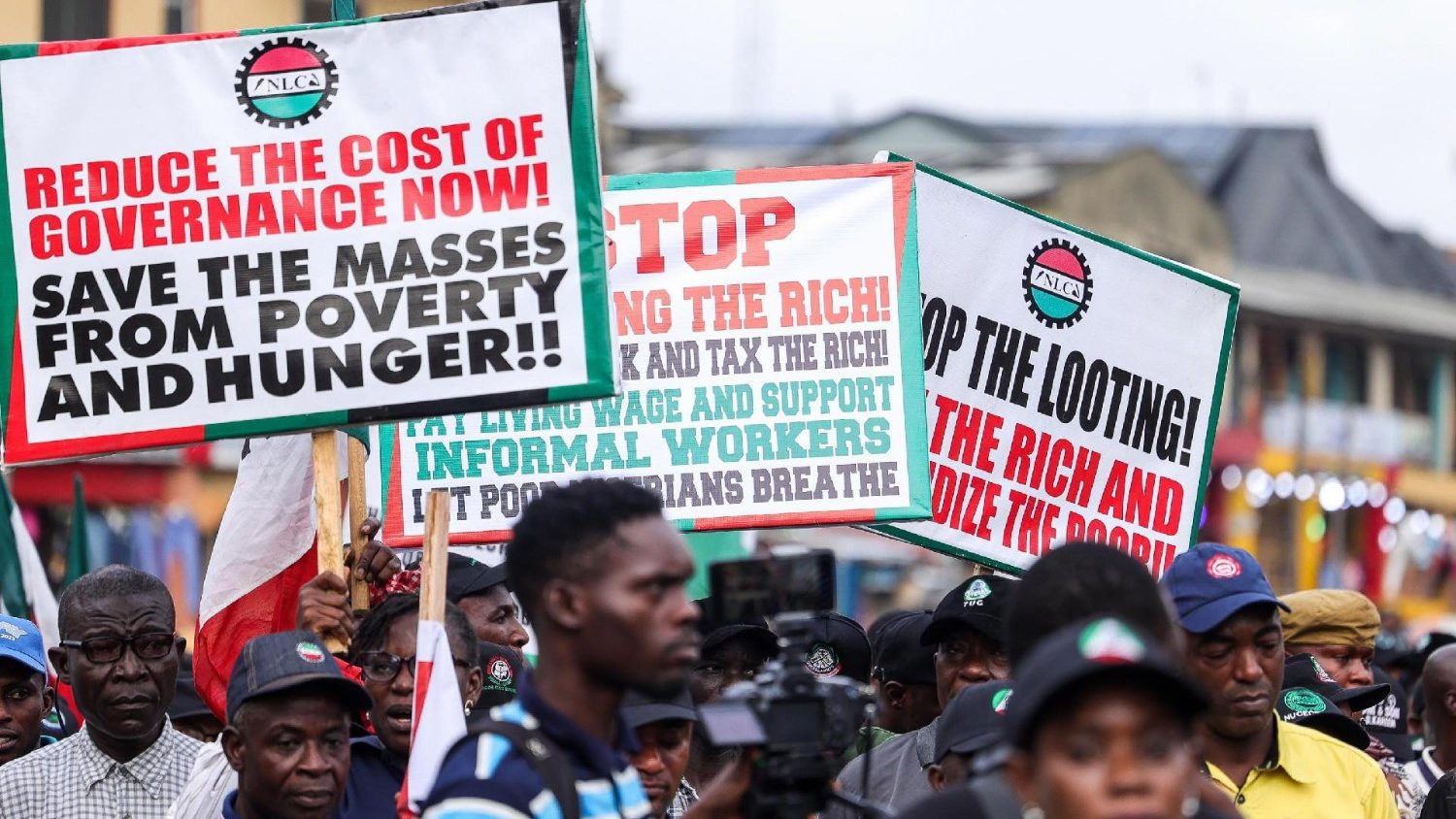 NLC protesters