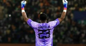 Super Eagles goalkeeper, Stanley Nwabali