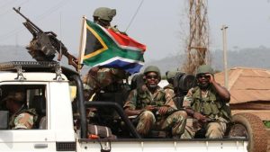 south african troops