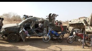 Nigeria Army intercept Boko Haram gun truck