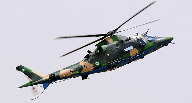 NAF helicopter