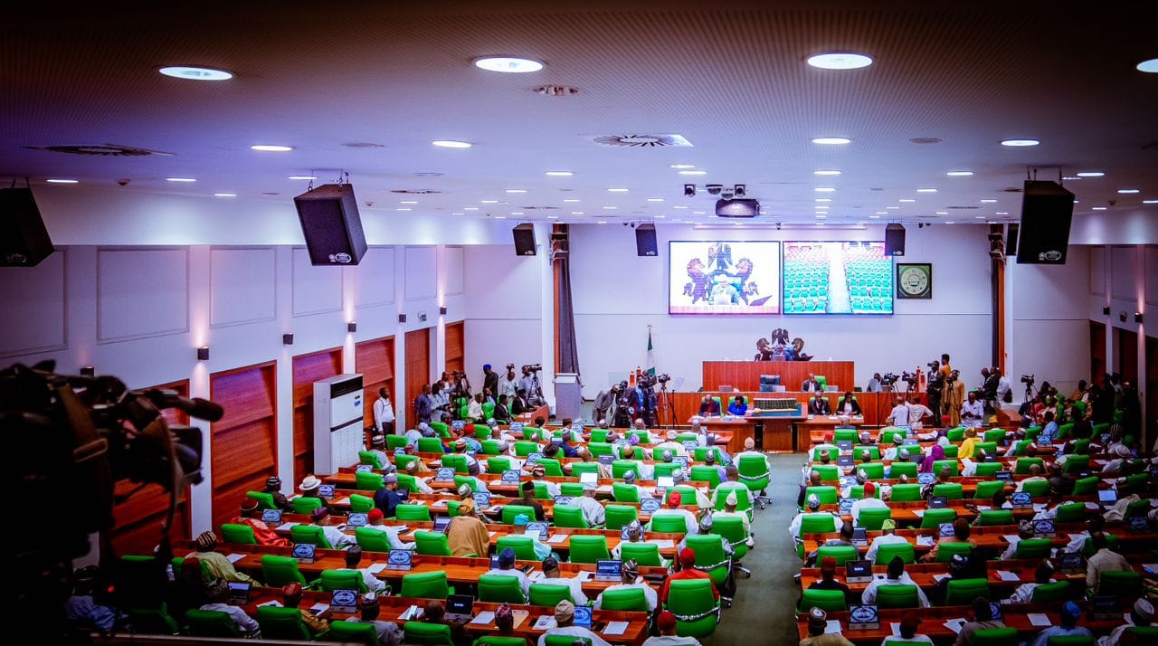 Lawmakers at the House of Representatives
