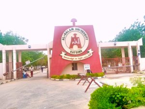 Entrance gate of Al-Qalam University Katsina