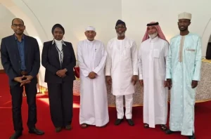 Dele Alake is in Qatar
