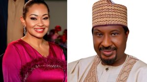 Senator Natasha Akpoti and Deputy Senate President, Jibrin Barau