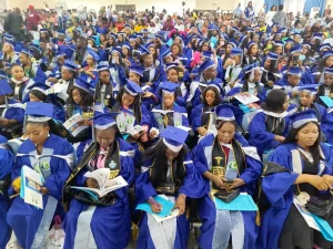 A cross section of the graduating nurses in Cross River