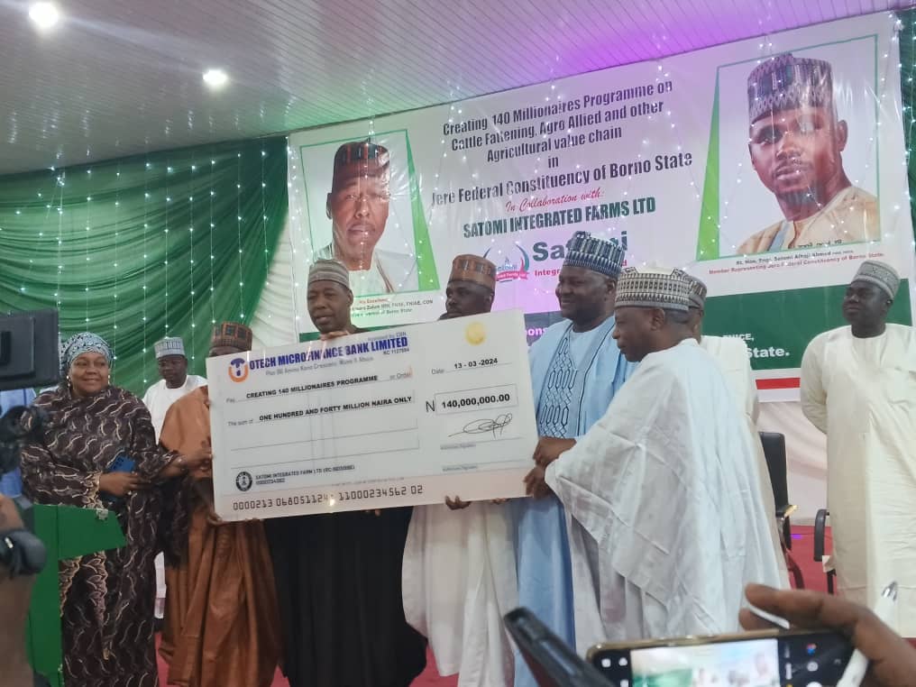 Zulum flags off N140m livestock program for 140 youths in Jere