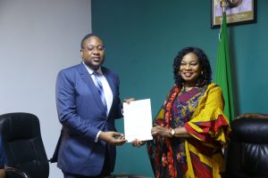 Deputy Governor of Ebonyi State, Patricia Obila, and the Commissioner for Justice and Attorney-General of Cross River State, Ededem Ani, Esq