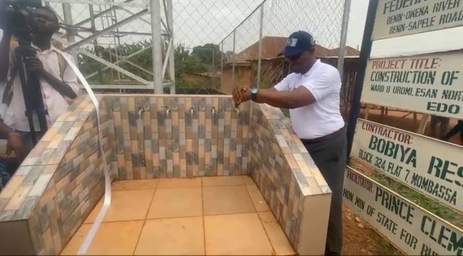 Benin-Owena River Basin Development Authority commemorates World Water Day with boreholes facilitated by Agba 2 IMG 20240324 WA0004