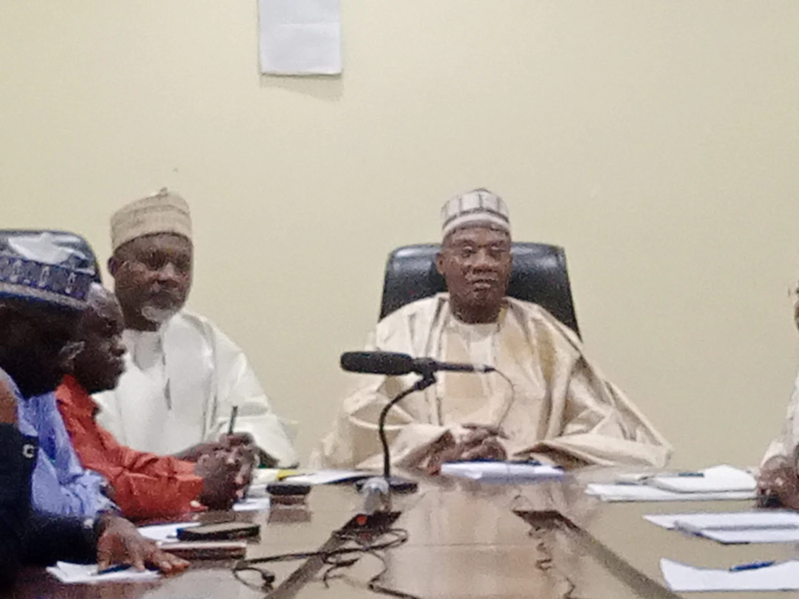 Minister of Education, Prof. Tahir Mamman on Wednesday in Abuja met with the leadership of the striking unions